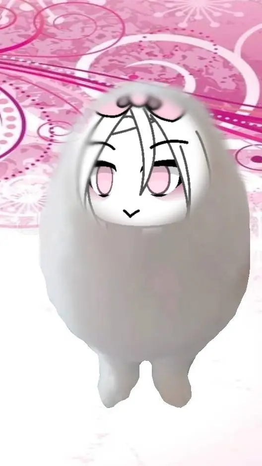 ai character: egg nube🩷 background