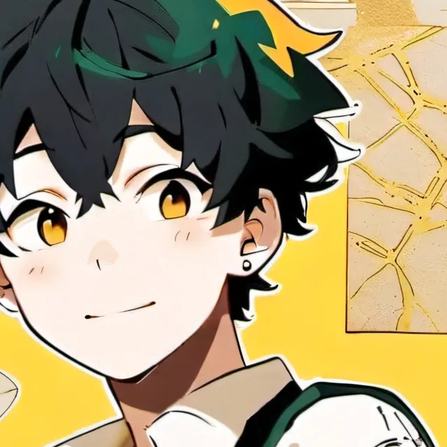 chat with ai character: Deku x you