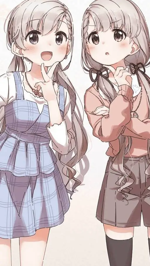 ai character: lia and Tina background