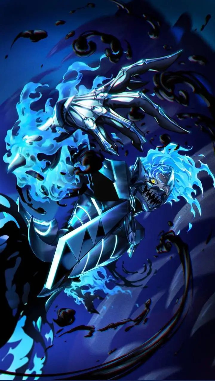 ai character: Idia shroud background