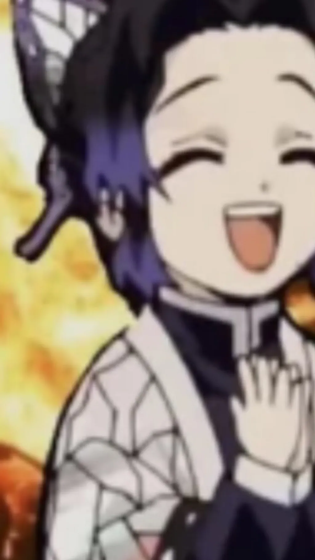 ai character: Tanjiro daughter  background
