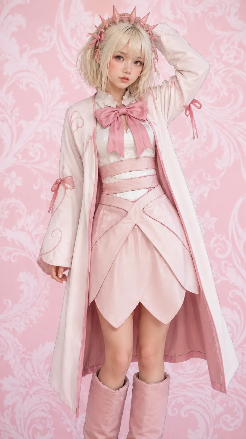 ai character: Cherry background