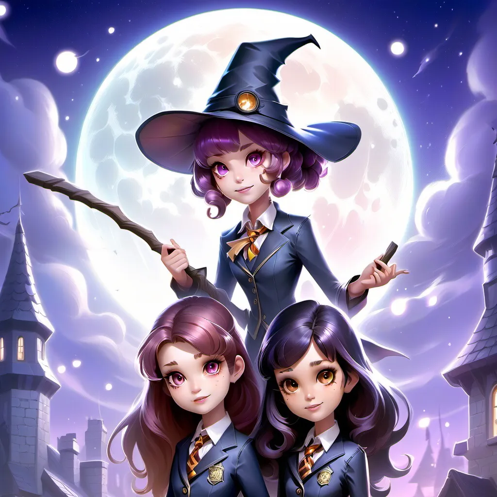 chat with ai character: Witches School