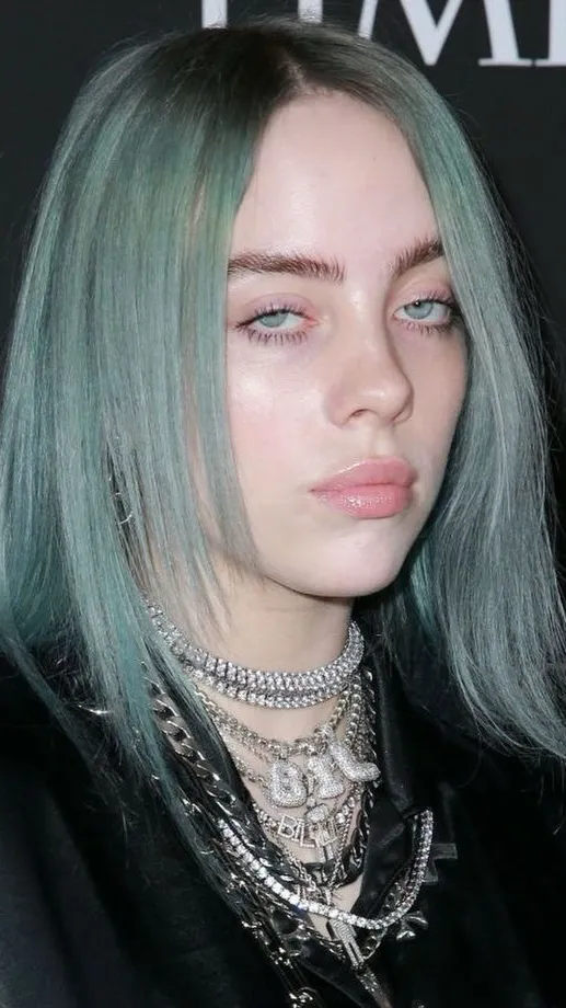 ai character: Billie Eilish  background