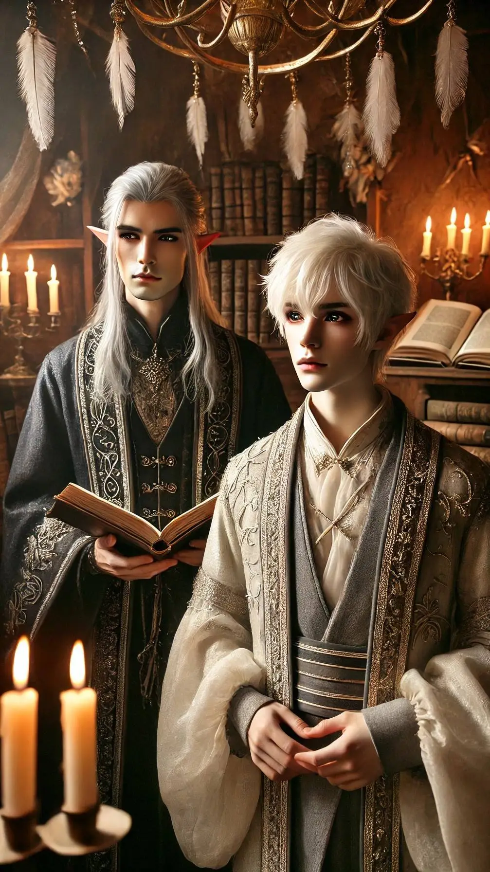 ai character: Elenion et Therion background