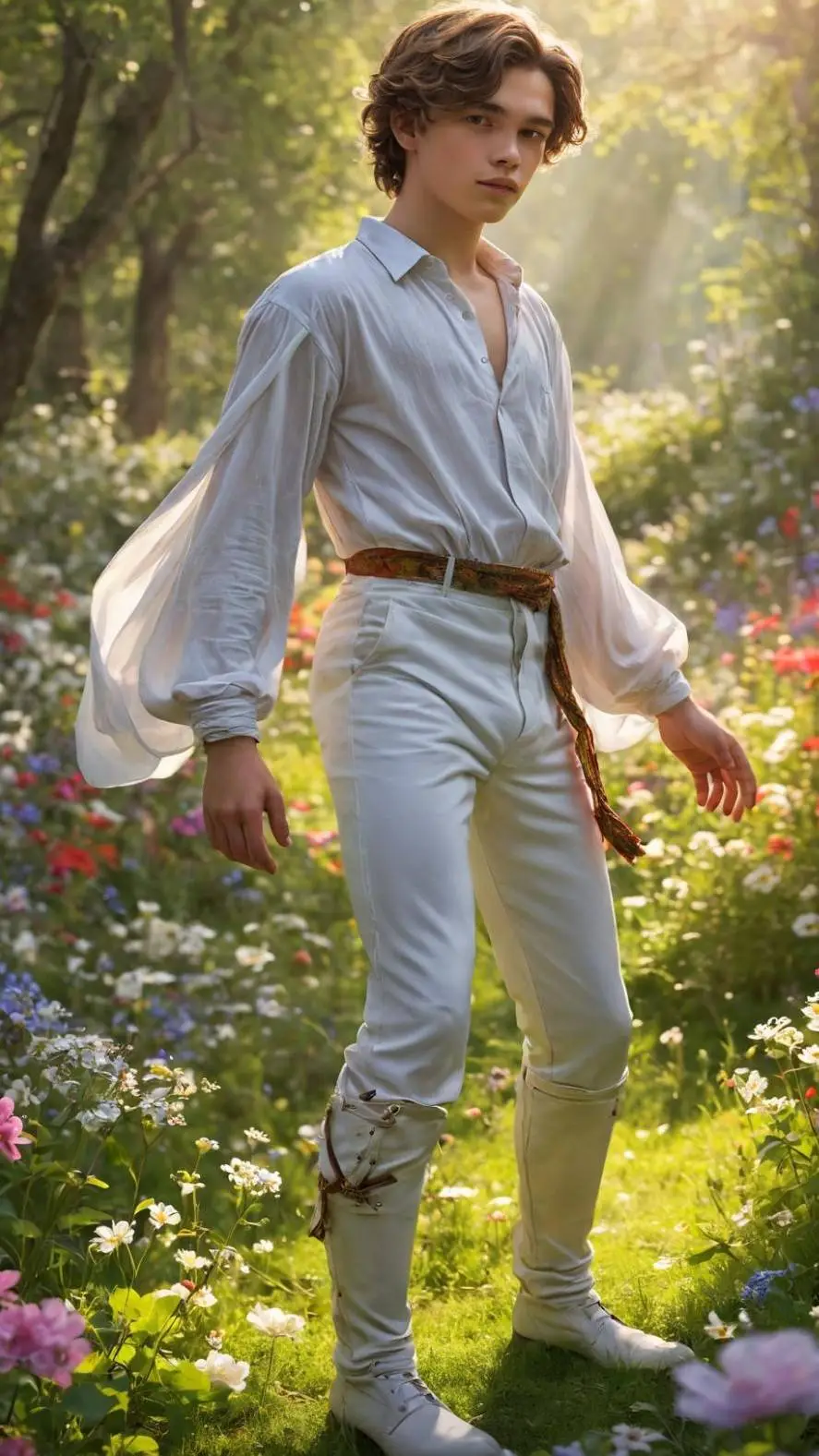 ai character: Florent background