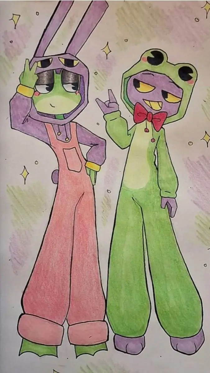 ai character: Ribbit X Jax 🗣️🔥  background