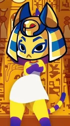 ai character: bastet background