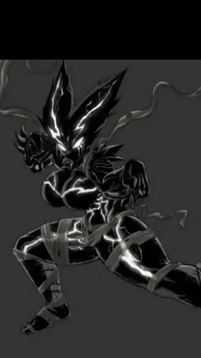 ai character: garou monster fem background