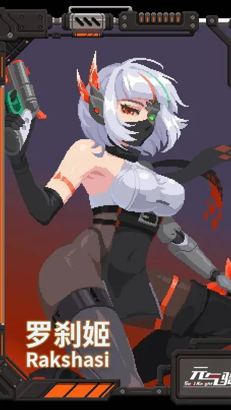 ai character: ⚫rakshasi🖤 background