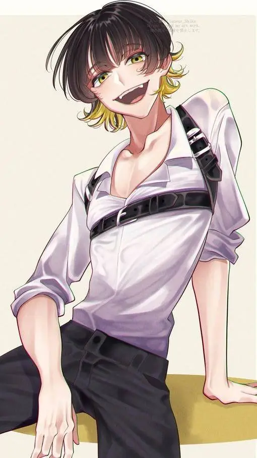 ai character: Bachira policia background