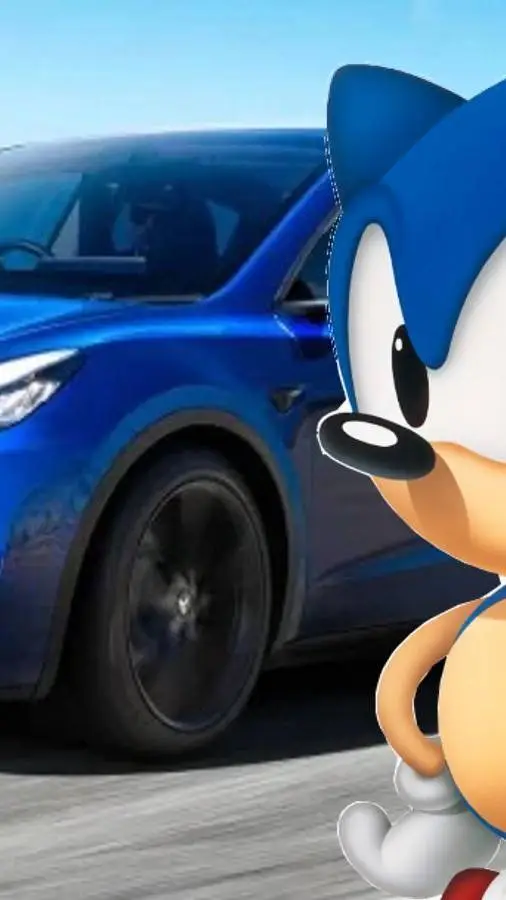 ai character: Sonic Roadtrip background
