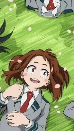 ai character: Mha Girl night background