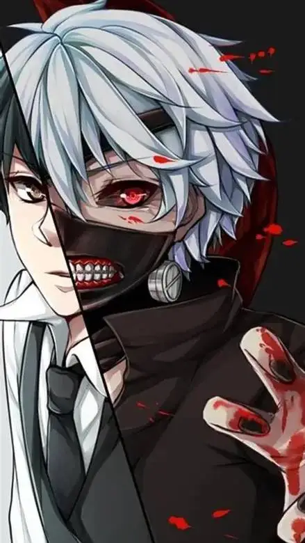 ai character: Mi Tokyo Ghoul background