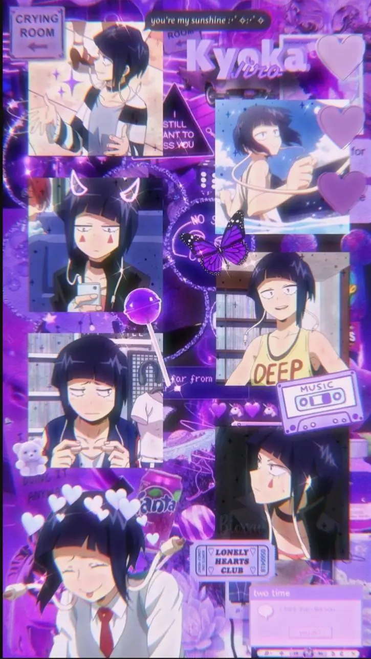 ai character: Kyoka Jiro  background