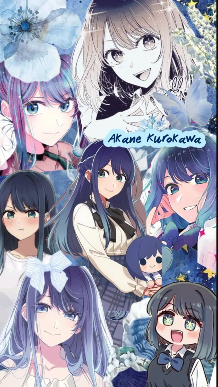 ai character: Akane Kurokawa  background