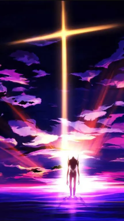 ai character: Evangelion  background