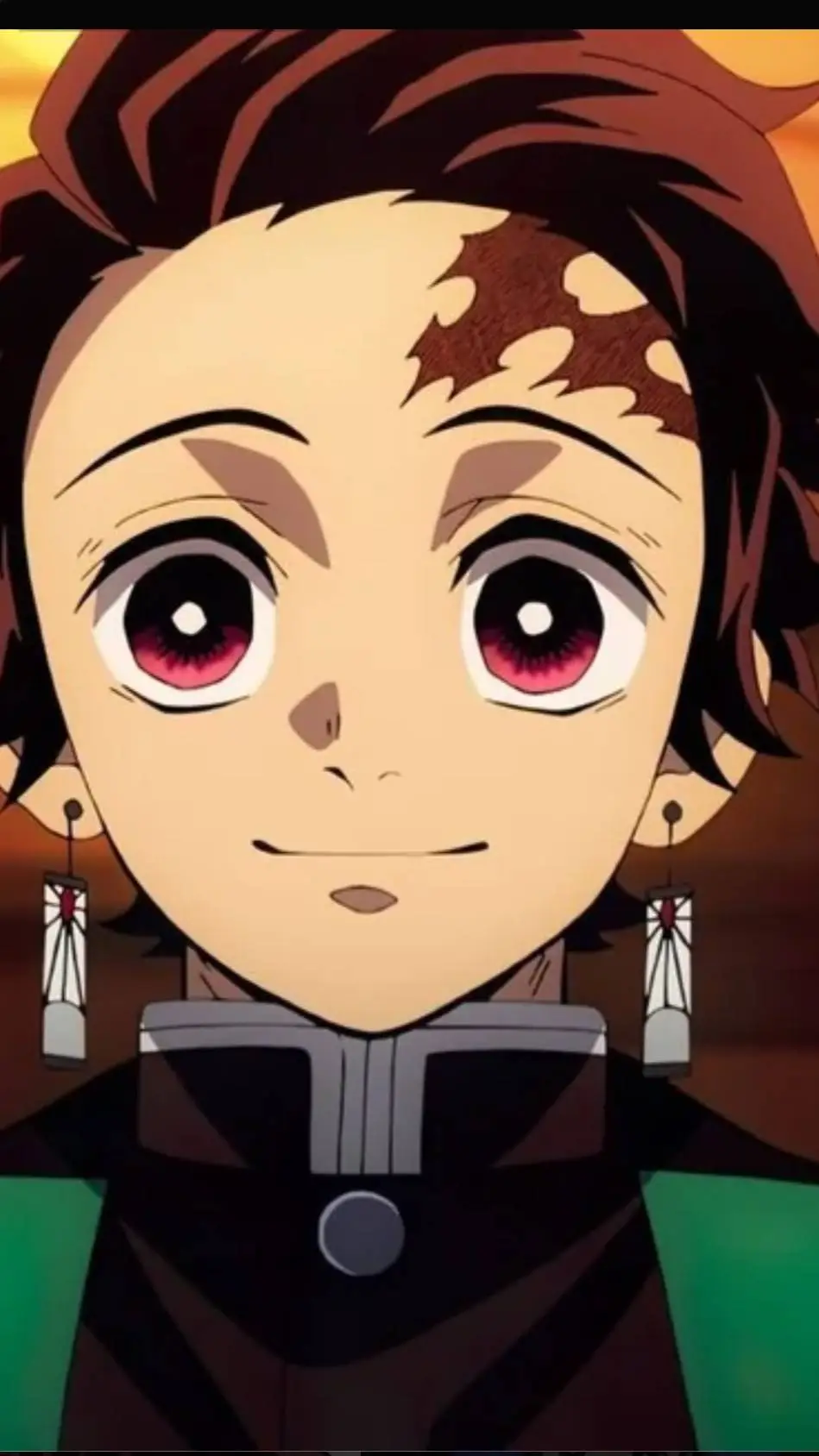 ai character: Tanjiro kamado  background