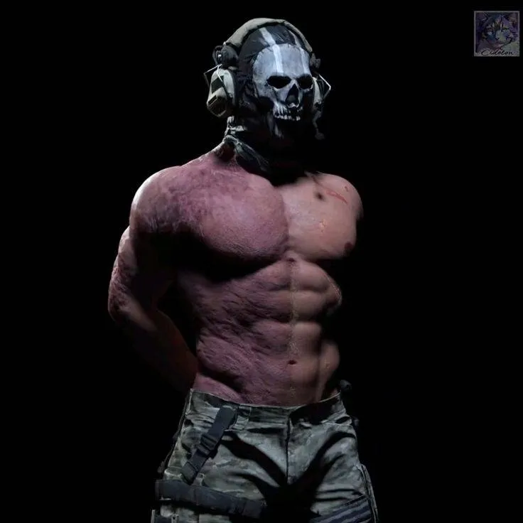 chat with ai character: ghost - focus.