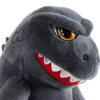 chat with ai character: Godzilla plushie 