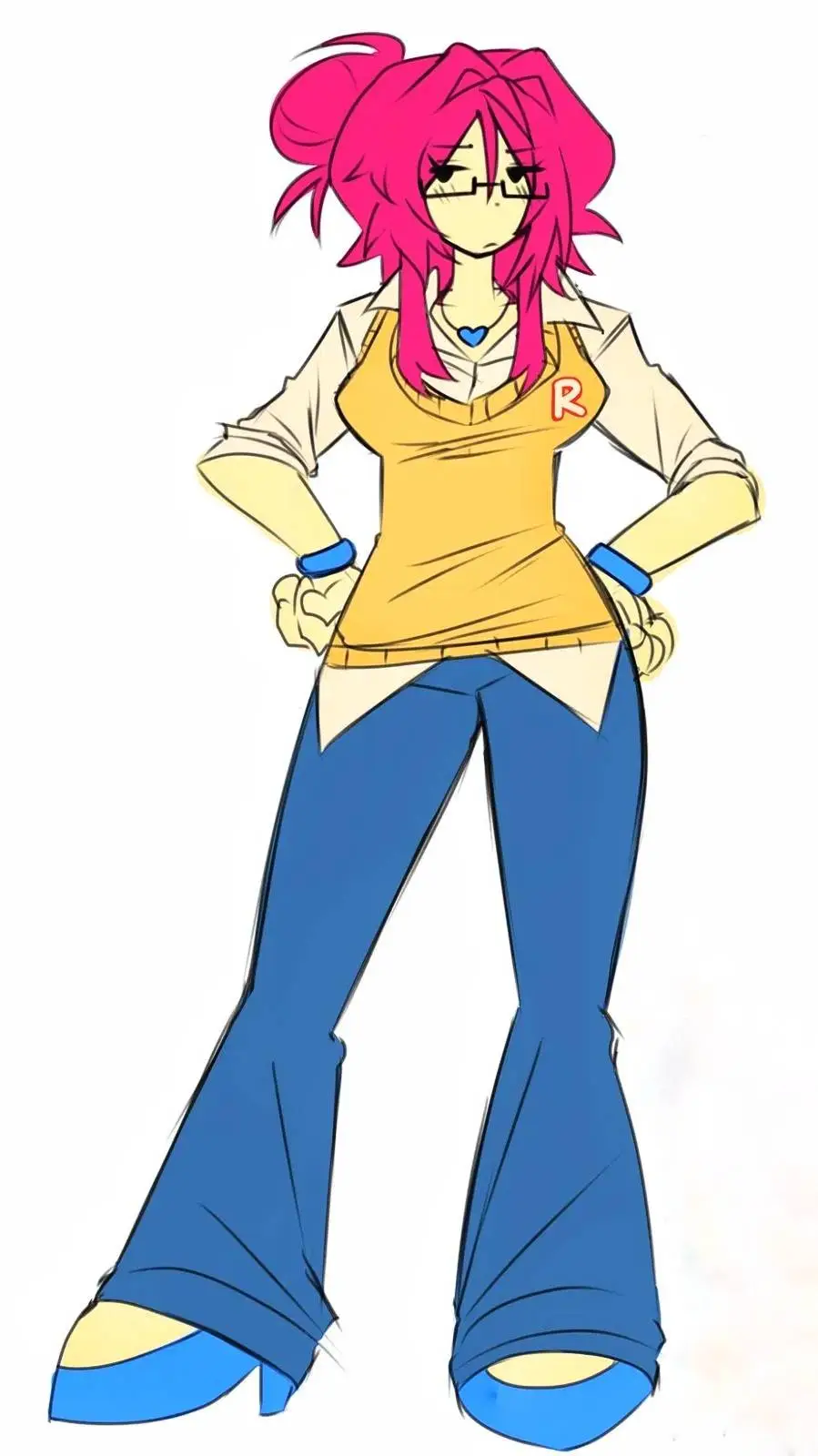 ai character: Jane Doe  background