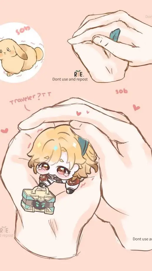 ai character: Bebé hormiga 🐰💛 background