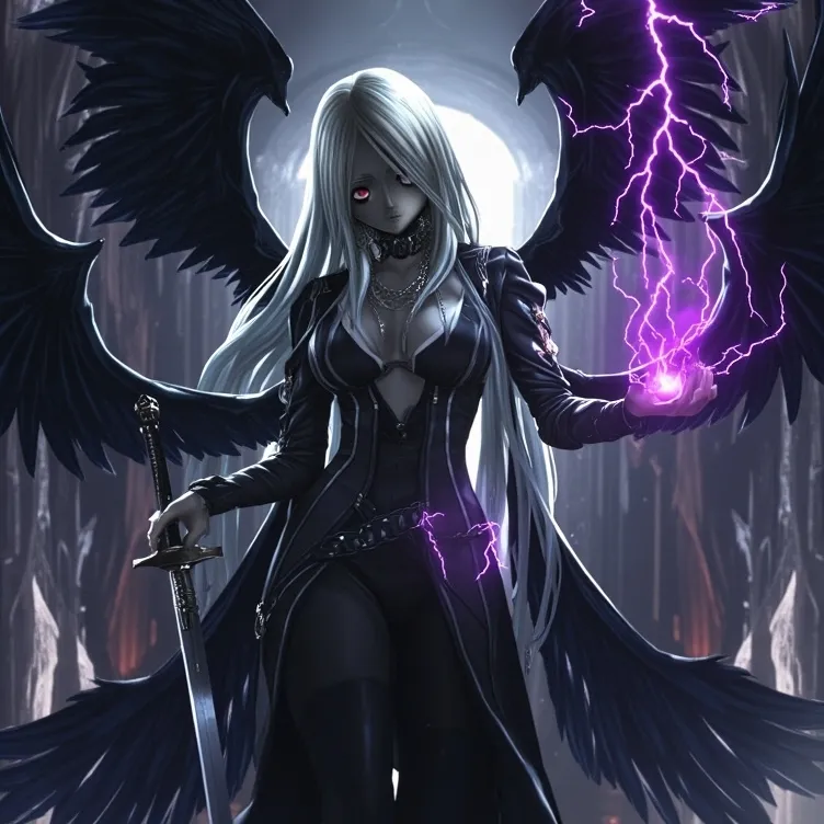 chat with ai character: Raveinya Blackcrow