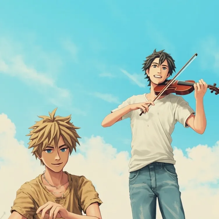 chat with ai character: Archie & Caio