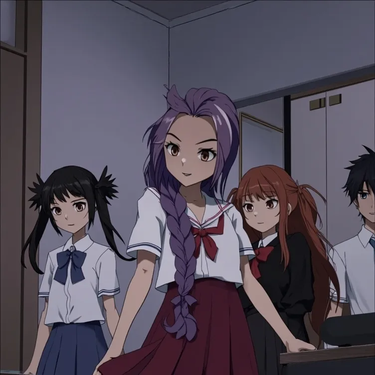 chat with ai character: K-Pop School, Rumi