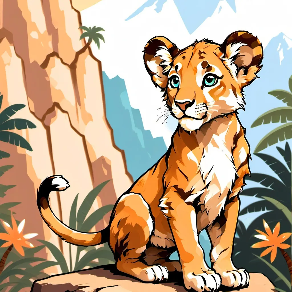chat with ai character: Lion King cubs