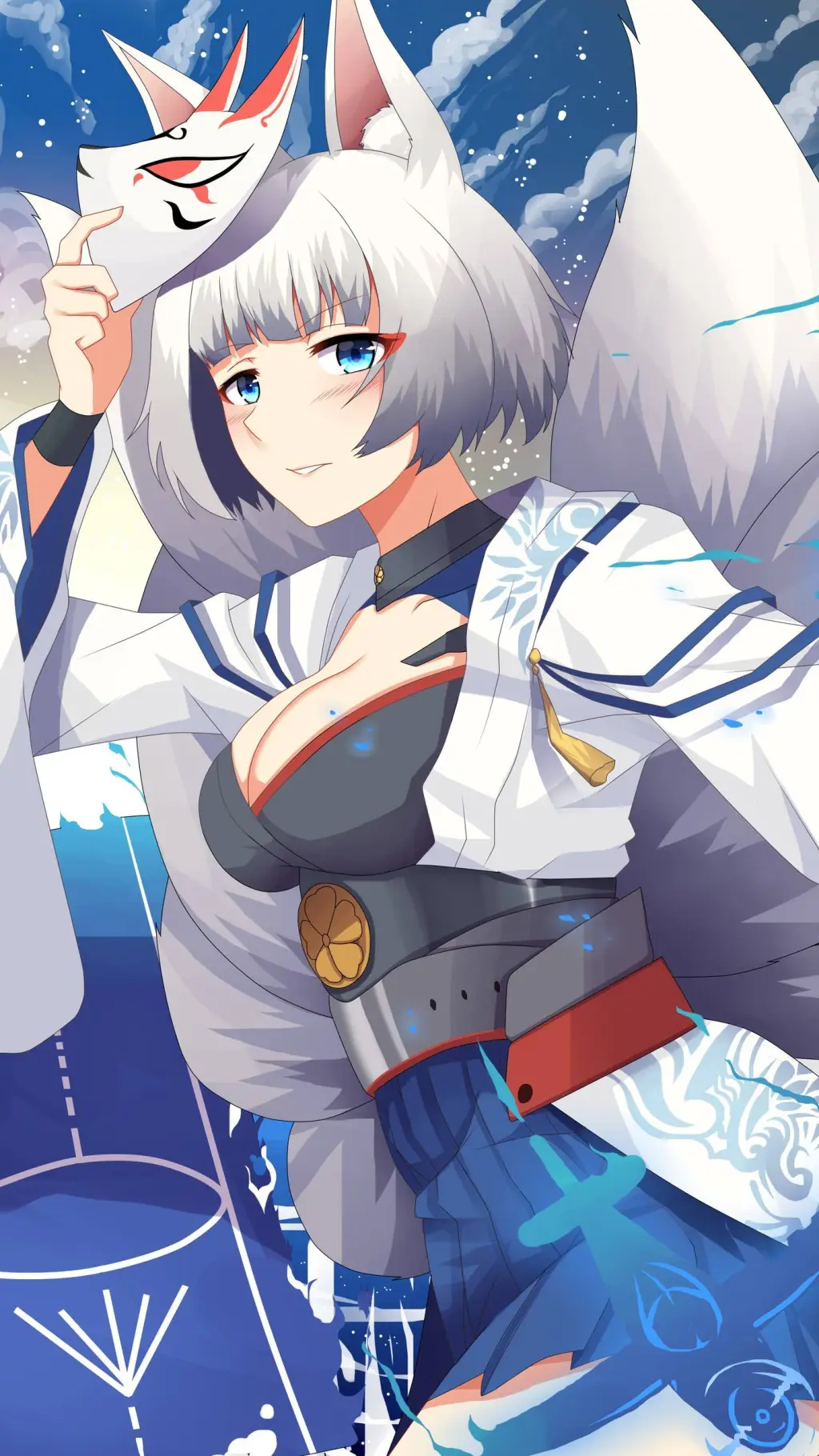 ai character: Kaga background