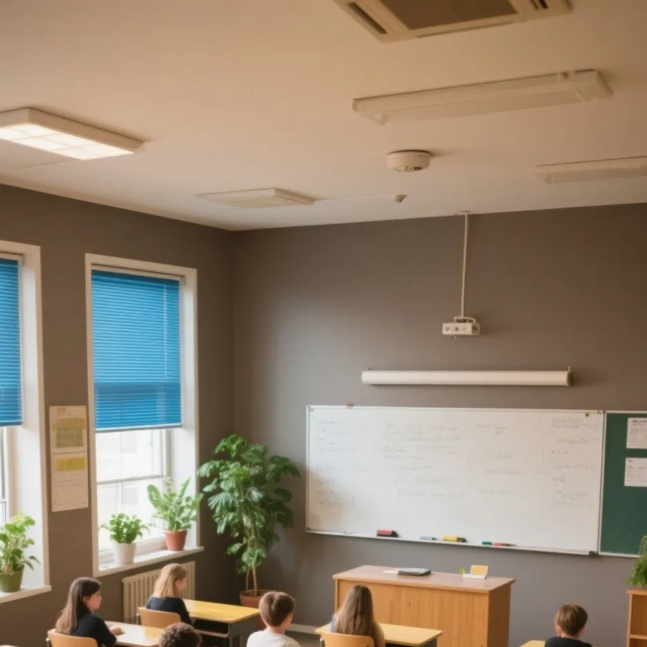 chat with ai character: classroom