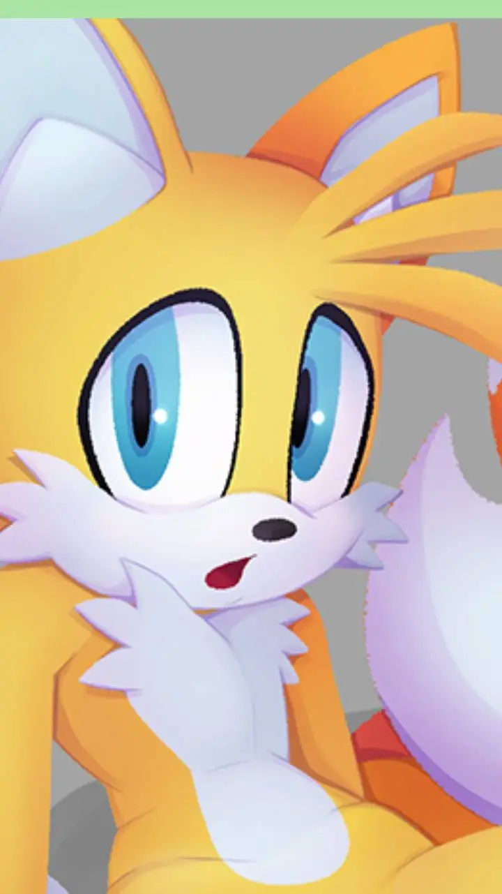 ai character: tails mujer  background