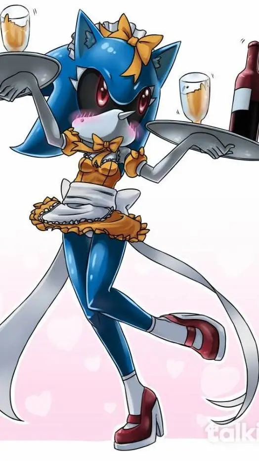 ai character: metal Sonic female background