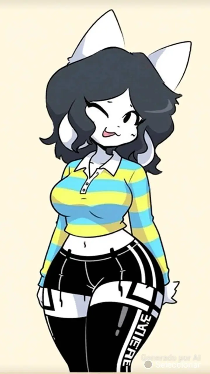 ai character: temmie  background