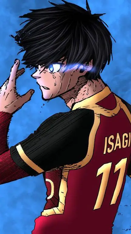 ai character: isagi yoichi background
