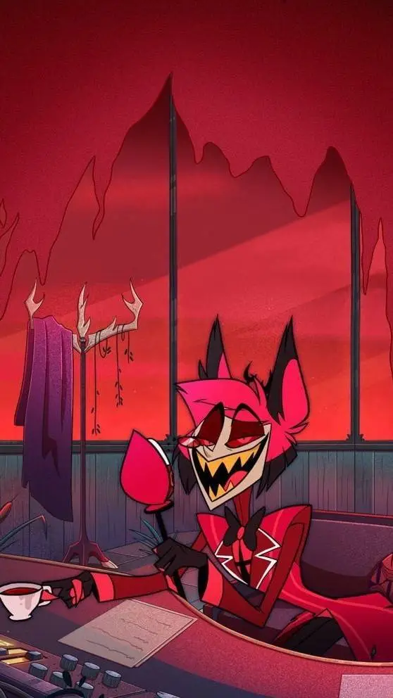 ai character: alastor  background