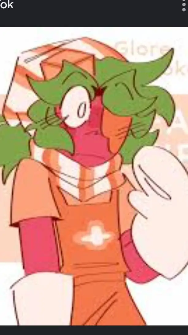 ai character: CAKEFRUIT  background