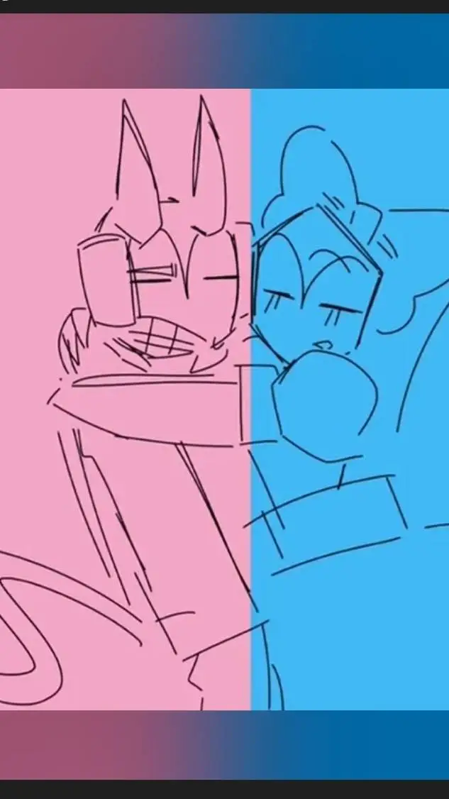 ai character: PR3TTYBLUU!<3 background