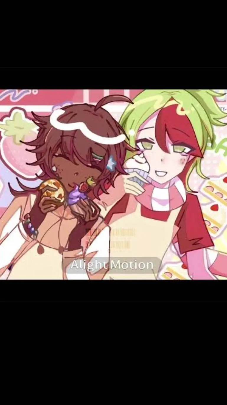 ai character: FRUITCAKE YURI!<3 background