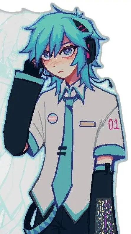 ai character: miku chicoo background
