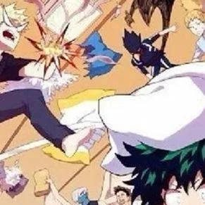 chat with ai character: Mha sleepover 