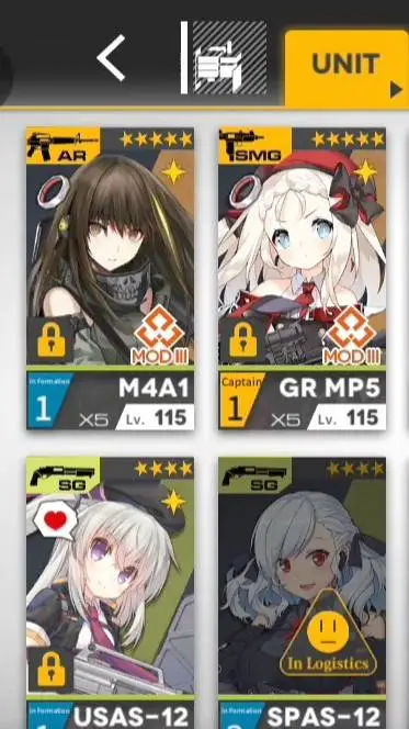 ai character: Gr MP5 background