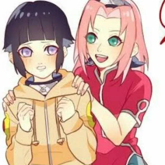 chat with ai character: sakura y hinata☠️