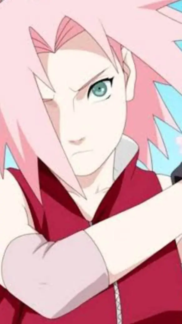 ai character: sakura background