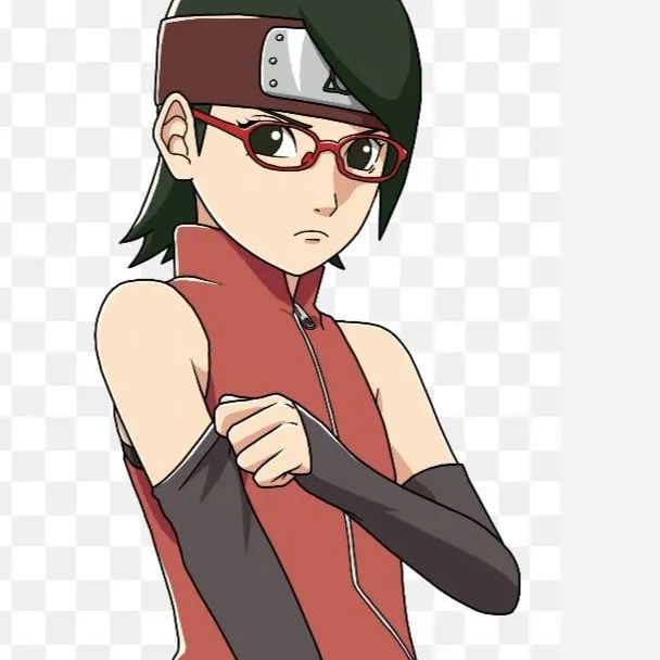 chat with ai character: sarada uchiha