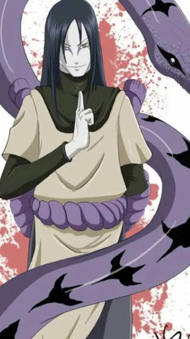 ai character: orochimaru  background