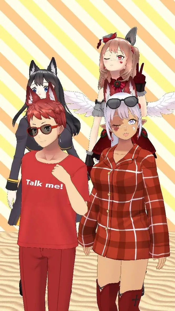 ai character: freinds background