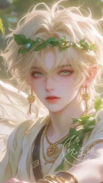 ai character: Céfiro 🍃✨️ background