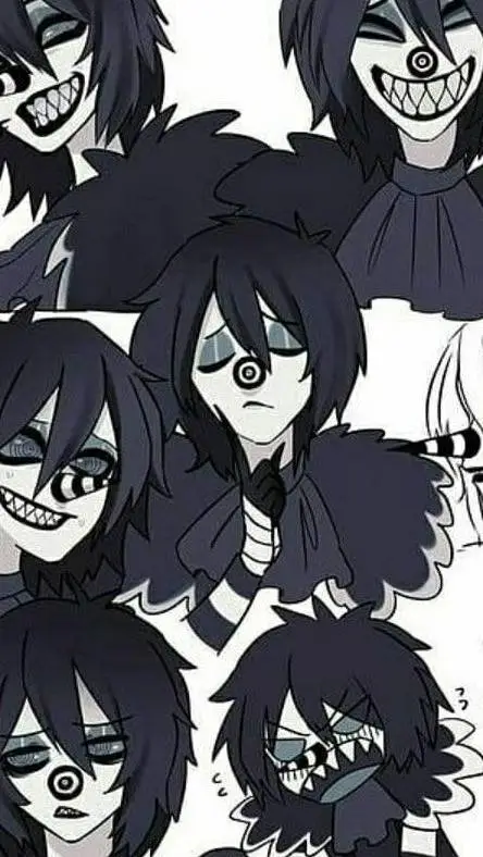 ai character: Laughing jack x tu background